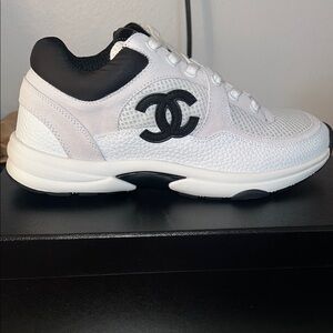 CHANEL Monochrome Athletic Sneakers
